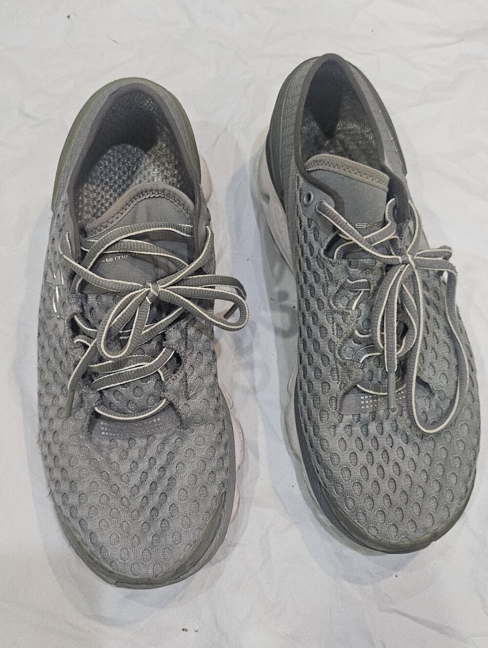 Under Armour SpeedForm Gemini 2 Women's Size 9 Gray Running Shoes 1266245-036
